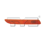 Tyc Side Marker Light Assembly For 03-07 9-3 18-6071-00-9. Fixed Price $32.51.
