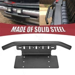 For Nissan Truck Suv Car Front Bull Bar Bumper License Plate Led Light Bracket. Fixed Price $19.99.