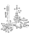 Genuine Mopar Shock Absorber Grommet Upper 52121818AA. Fixed Price $9.06.
