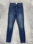 Mother Jeans Womens 26 High Waisted Rail Hover Anchor Point Skinny Made Usa. Fixed Price $49.99.