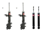 Kyb Excel-g Front & Rear Strut Shock Absorbers Kit For Infiniti FX35 FX45 03-08. Fixed Price $327.95.