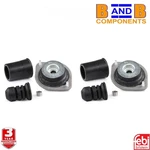 Febi 02336 Strut Top Mount Kit Pair Front With Bearing Vw Golf Jetta Scirocco. Fixed Price $66.22.