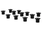 Whiteline W72315 Rear Leaf Spring And Shackle Bushing Kit Fits Jeep 76-83 CJ5. Fixed Price $30.88.