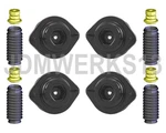 Mevotech Supreme Front & Rear Strut Mounts Boots For 90 - 96 97 Mazda Miata Na. Fixed Price $241.49.