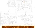 Gm Oem 20-25 XT6 Fender Structural Components Rails-lower Bracket 23266754. Fixed Price $35.90.