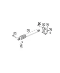 Genuine Mopar Damper Bracket 68462340AB. Fixed Price $112.05.