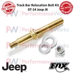 Fox Shocks Track Bar Steering Stabilizer Relocation Bolt Kit For 07-14 Jeep Jk. Fixed Price $43.08.