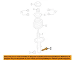 Ford Oem 13-19 Flex Struts Components-strut Lower Bolt W715545S439. Fixed Price $33.34.