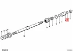 Bmw Oem Mini Isetta M1 M3 M5 Z1 Z3 Cooper One 250 300 Washer 07119905829. Fixed Price $6.75.