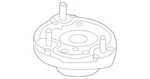 Genuine Mercedes-benz Support Bushing 231-326-00-64. Fixed Price $76.71.