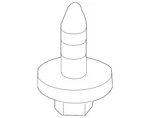 Genuine Ford Cross Bar Bolt W712070S442. Fixed Price $8.40.