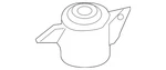 Genuine Audi Shock Mount 4M0-513-353-F. Fixed Price $114.83.