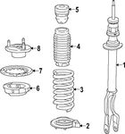 Genuine Mercedes-benz Support Bushing 206-323-42-00-64. Fixed Price $145.68.