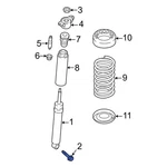 Ford W715830S442 Rear Suspension Knuckle Bolt. Fixed Price $14.62.