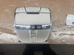 18 19 20 Mercedes S560 Overhead Console Silk Beige 805 W/lamps. Fixed Price $105.00.