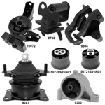 Engine Mounts, Trans & Differential 7PCS For Honda Ridgeline 14-10. Fixed Price $174.99.
