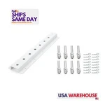 Hepfner HRP6522D-20-WHT, One White Aluminum Shock Rack Wall Mounts Double 20IN. Fixed Price $192.98.
