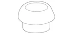 Genuine Acura Cap Front Shock Absorber Mounting 51608-TX4-A01. Fixed Price $15.50.