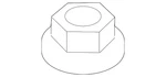 Genuine Bmw Top Nut 33-50-6-896-360. Fixed Price $20.94.