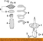 Gm Oem 16-26 Envision Struts Components-strut Mount Bolt 11548680. Fixed Price $6.16.