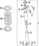 Genuine Ford Upper Mount PR3Z18A161AA. Fixed Price $67.44.