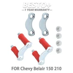 Rear Leaf Spring Shackle Kit Steel One Set Fit For Chevrolet 210 150 Bel Air 55. Fixed Price $30.47.