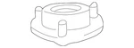 Genuine Toyota Suspension Strut Mount (left Right Front) 48609-06090. Fixed Price $140.94.