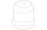 Genuine Mercedes-benz Dust Cap 000-323-02-01. Fixed Price $7.98.