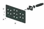Bumper Tow Hook License Plate Bracket Mount For Volkswagen ID.4 2021-2026 New. Fixed Price $39.95.