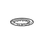 Genuine Mercedes-benz Oe Helical Spring Shim 206-322-15-00-64. Fixed Price $20.54.