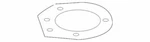 Oem New Genuine 2008-2012 Ford Escape Right Plate Reinforcement YL8Z-18A049-AB. Fixed Price $23.09.