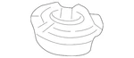 Genuine Ford Suspension Shock Absorber Mount Insulator CG1Z-18197-A. Fixed Price $31.02.