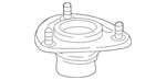 2017-2023 Honda Ridgeline Rubber Front Shock Absorber Mounting (51670-T6Z-A02). Fixed Price $96.77.