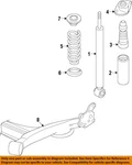 Gm Oem 13-15 Spark Rear Suspension Components-shock Mount 95218007. Fixed Price $38.99.