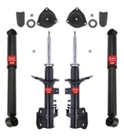 Kyb Excel-g Gas Shocks Mounts & Boots Fits 00-03 QX4 01-04 Pathfinder 4WD. Fixed Price $408.39.