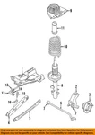 Used Rear Suspension Strut Fits: 2001 Mercury Cougar 6 Cylinder W/17 Whee. Fixed Price $135.70.