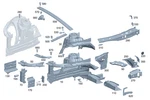 Genuine Mercedes-benz Strut 206-628-03-00. Fixed Price $71.12.