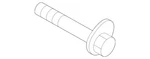 Genuine Mercedes-benz Shock Upper Bolt 0029908600. Fixed Price $98.45.