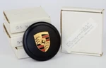 Porsche Black Fuchs Center Caps 70MM Carrera 911 930 Colored Detail Crest. Fixed Price $229.99.