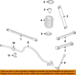 Chrysler Oem 15-18 1500 Rear Suspension Components-shock 68216985AC. Fixed Price $173.99.