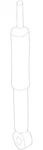 Genuine Nissan Shock Absorber 56200-1Z626. Fixed Price $97.31.