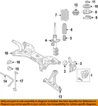 Honda Oem 15-22 Fit Front Suspension Struts Components-strut Mount 51920TG0T01. Fixed Price $30.39.