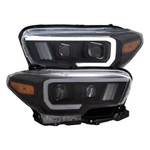 Anzo Fits 2016-2017 Toyota Tacoma Projector Headlights W/ Plank Style Switchback. Fixed Price $634.97.
