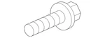 Genuine Nissan Strut Mount Bolt 40056-1AA1A. Fixed Price $14.88.
