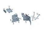 Genuine Mercedes-benz Strut 254-628-09-00. Fixed Price $93.98.