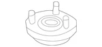 Genuine Toyota Shock Mount (left Right Front) 48609-0C021. Fixed Price $124.23.