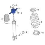 For Dodge Charger Daytona 24-25 68589473AB Front Suspension Strut Mount. Fixed Price $45.79.