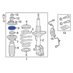 For Acura Mdx 2007-2013 51726STXA52 Front Suspension Strut Bearing. Fixed Price $41.71.