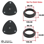 Strut Mount Front Set For Toyota Camry 2018 - 2020 Avalon 2019 2021 W/ Bearing. Fixed Price $109.70.