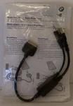 Genuine Bmw Ipod/iphone Cable Adapter (30 Pin Connector) 61122338491 61120440812. Fixed Price $24.99.